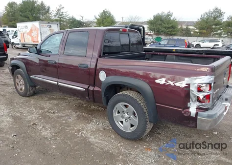 2005 Dodge Dakota Laramie из США, поврежденный, VIN 1D3HW58K65S120070
